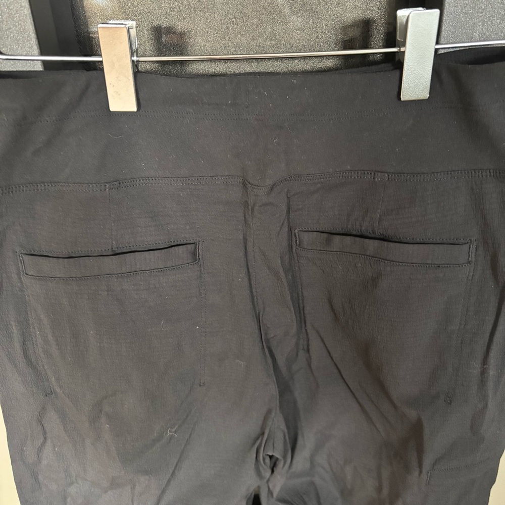 Athleta Trekkie North High Rise Jogger Black Travel Hiking Pants Women’s Size 0 - Picture 5 of 8